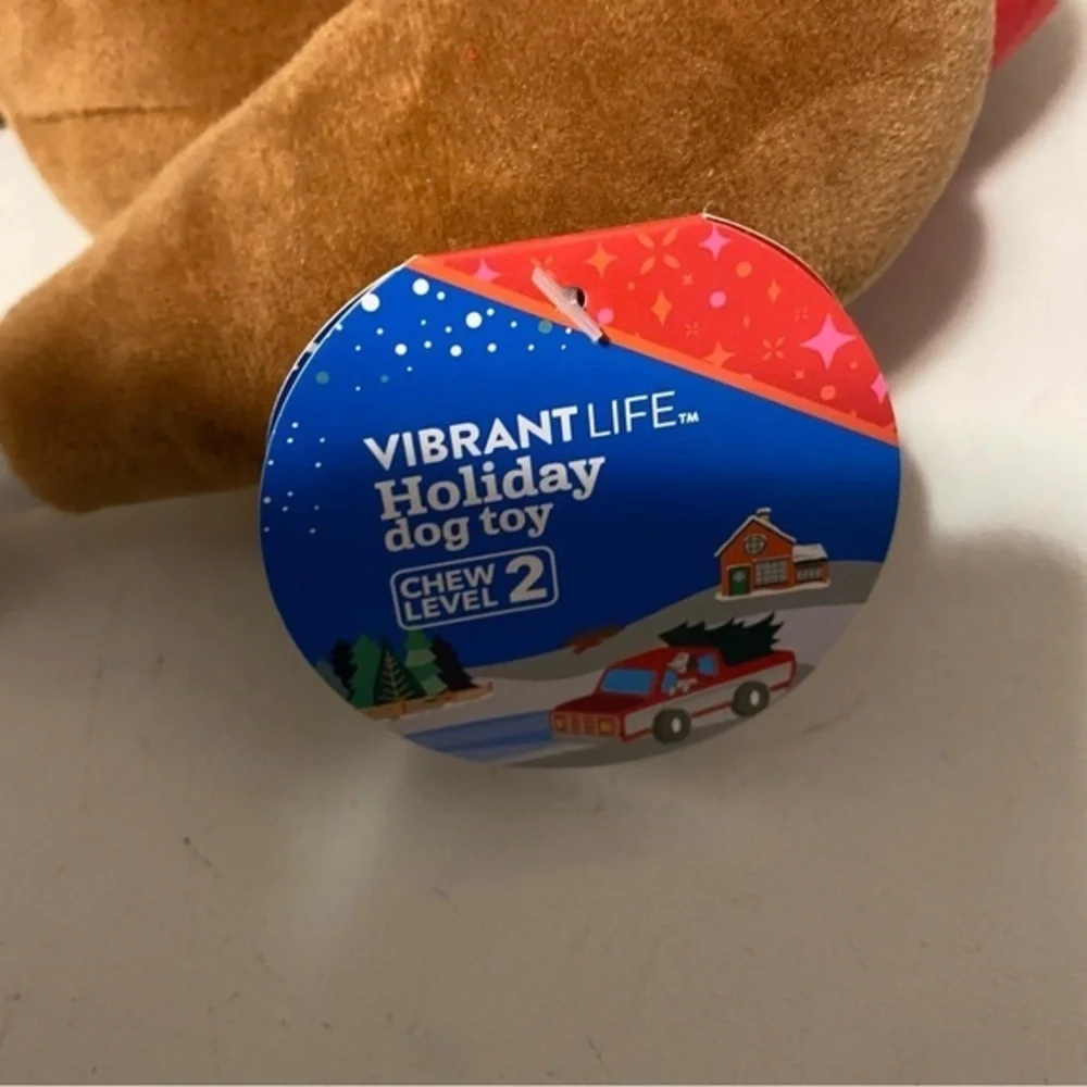 New Dog Squeaky Toy‎ Vibrant Life Chew Level 2